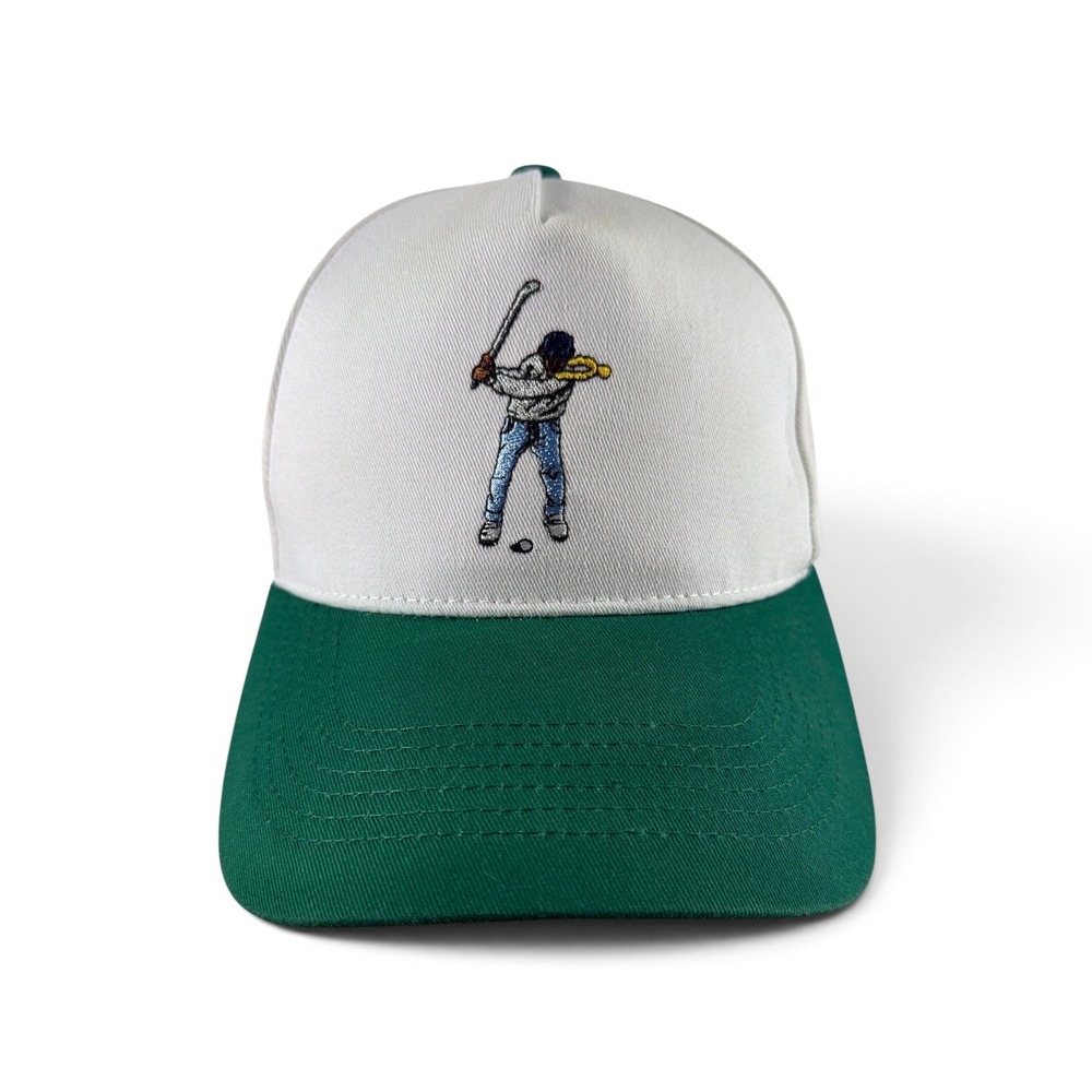 Eastside Golf Hat Mens OSFA White Green In Honor Of Those Who Paved The Way